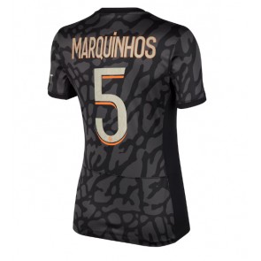 Paris Saint-Germain Marquinhos #5 Tredje trøje Dame 2023-24 Kort ærmer